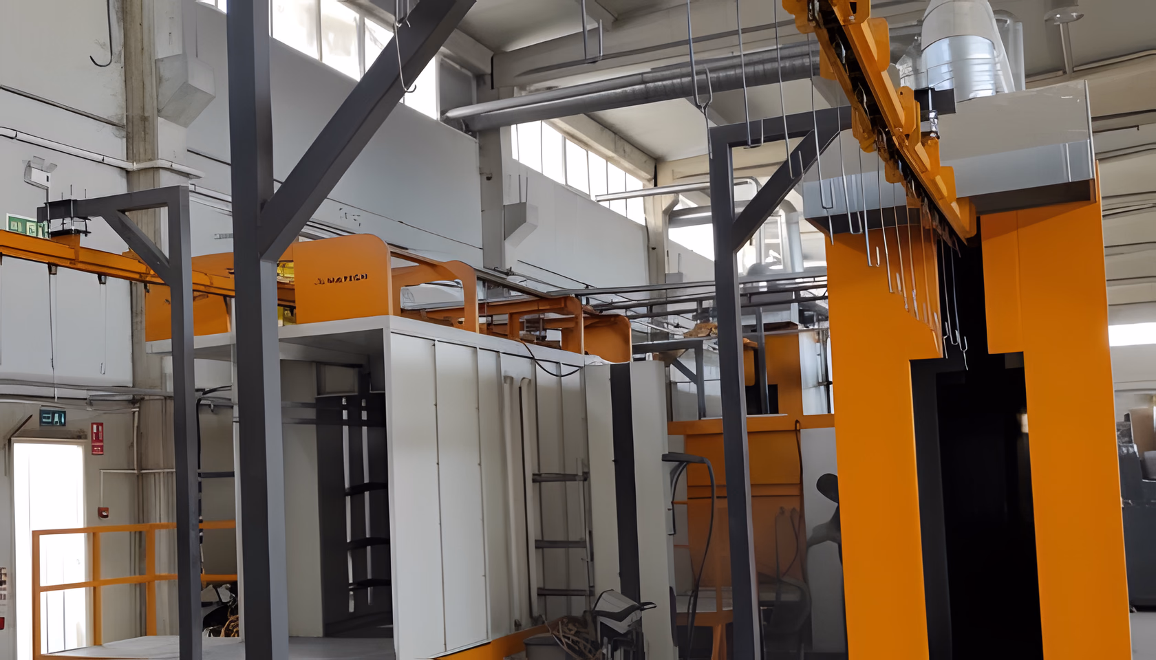 Dinçer Raf – Tam Otomatik Toz Boya Tesisi Kurulumu